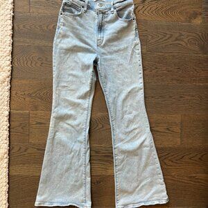 Abercrombie Flare Ultra High Rise Jeans, Size 28